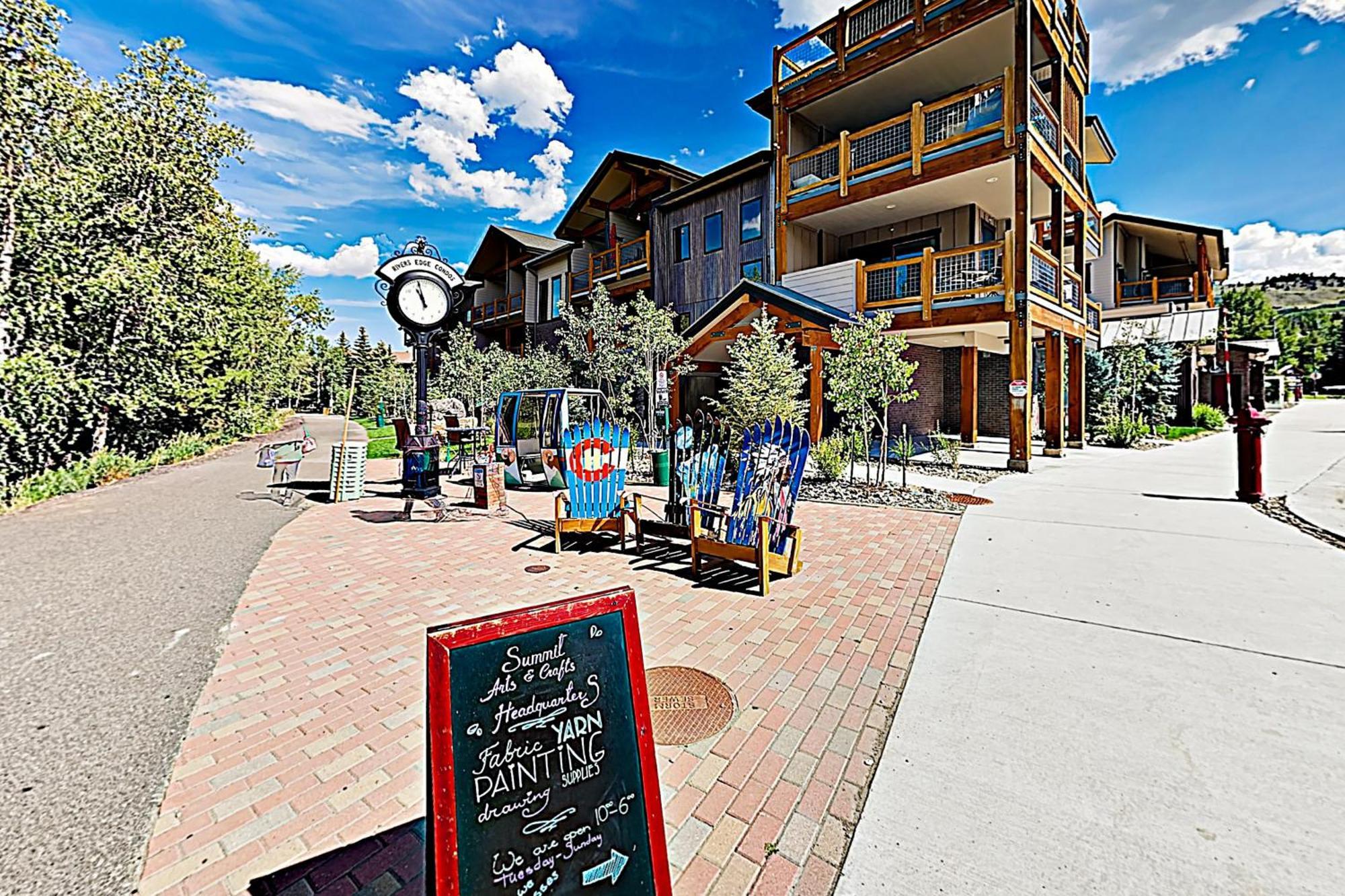 Riverfront Retreat & River'S Edge Townhome Silverthorne Rum bild